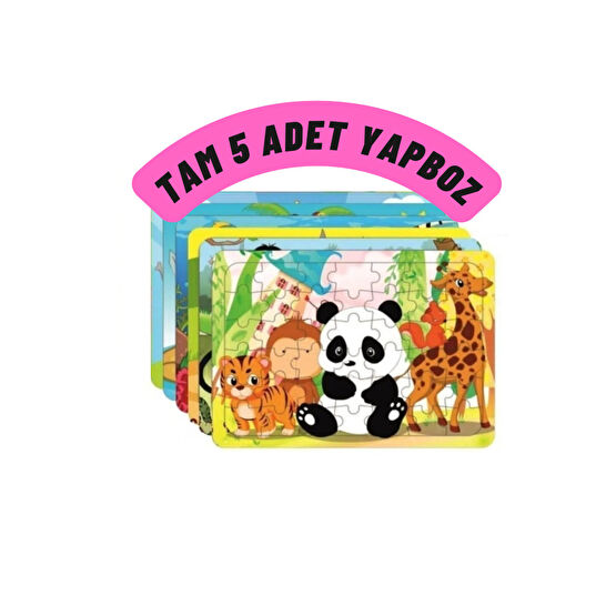 Ema Çocuk 20x30cm Hikayeli Yapboz Seti 5li - 5 Farklı Yapboz Puzzle & Aksesuarları Fiyatı