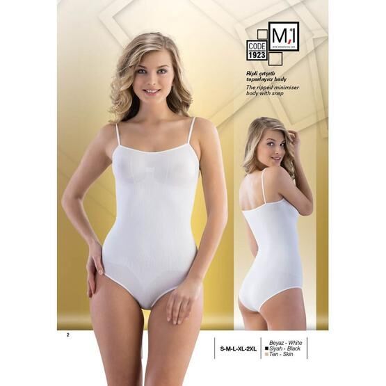 Emay 1923 Dikişsiz Çıtçıtlı Body