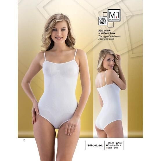 Emay 1923 Dikişsiz Çıtçıtlı Body