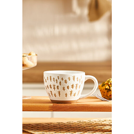 Emsan Fall Stoneware Kupa 350 ml Bej Kupa Fiyatı