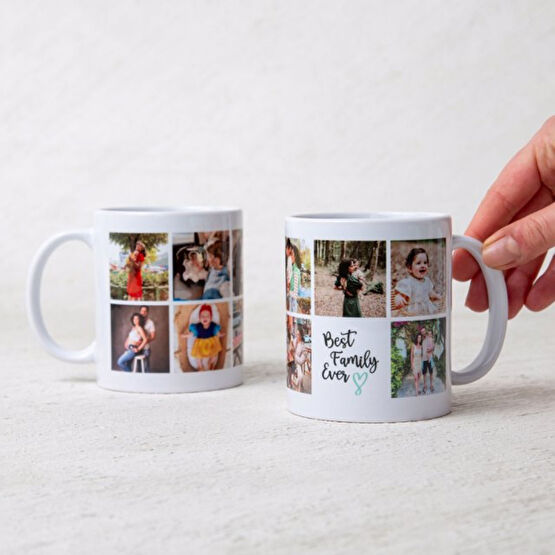 En İyi Aile 9 Fotoğraflı Kupa