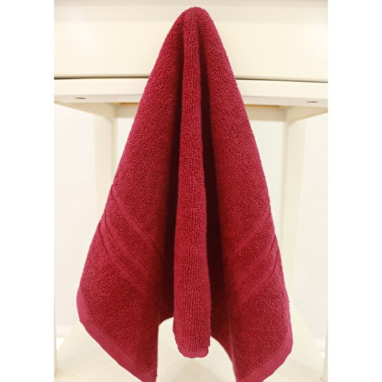 Ender Home 30x50 İndantren Havlu Peçete Mutfak Havlusu Berber Traş Havlusu - Bordo - 30 x 50 cm El / Yüz Havlusu Fiyatı