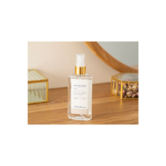 English Home Beyaz Çiçekler 80° Alkol Kolonya 100 ml Bej Kolonya & Gülsuyu Fiyatı
