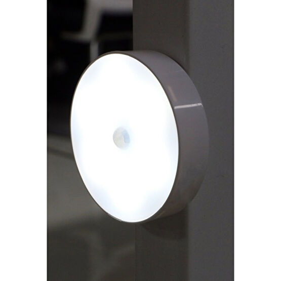 Epazzar USB Şarjlı LED Işık Lamba 4 Adet Hareket Sensörlü Mıknatıslı Spot LED Lamba Gece Lambası 4 Adet - Beyaz Dekoratif Lamba Fiyatı