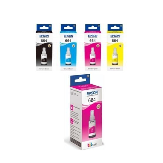 Epson Ecotank L3050 Siyah Ve Renkli orjinal Mürekkep Kartuş Takımı