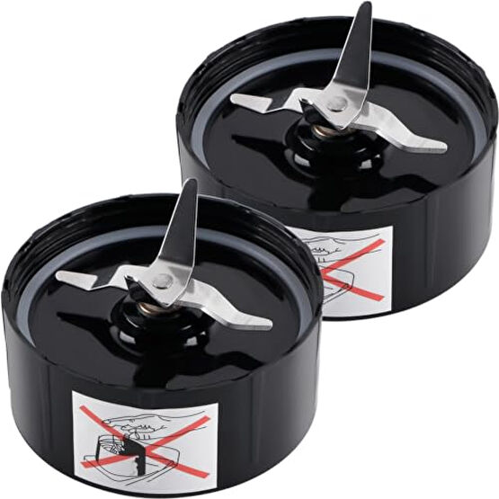 Equust 2-pack Cross Blade Blender Replacement Parts Work with Magic Bullet 250w Blenders Model MB1001 Series, Black Yedek Parça ve Aksesuar Fiyatı