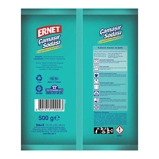 Ernet Çamaşır Sodası 500 g