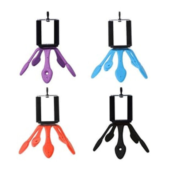 Esnek Kıvrılabilir Elastik Mini Ahtapot Tripod Stand-Kırmızı Selfie - Özçekim Çubuğu Fiyatı