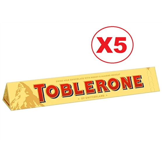 Etc. Toblerone Sütlü 100 gr 5'li Çikolata ve Gofret Fiyatı