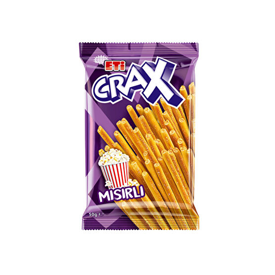 Eti Crax Mısırlı Çubuk Kraker 50 G X 20 Adet Çikolata ve Gofret Fiyatı