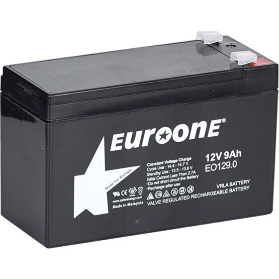 Euroone EO-1212 12 Volt - 12 Amper Akü  (151 x 98 x 95 Mm) Kesintisiz Güç Kaynakları (UPS) Fiyatı