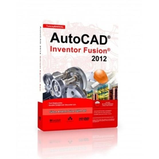 Eurosoft AutoCAD Inventor Fusion 2012 Eğitim DVD Eğitim Yazılımı