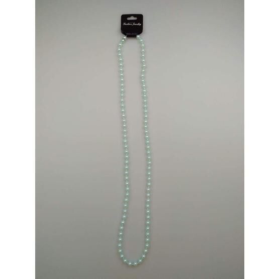 Event Party Store Boncuk 80 cm Açık Mavi - Turkuaz Parti Kolye