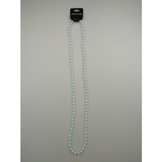 Event Party Store Boncuk 80 cm Açık Mavi - Turkuaz Parti Kolye