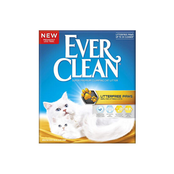 Ever Clean Litterfree Paws Patilere Yapışmayan Kedi Kumu 10 Lt