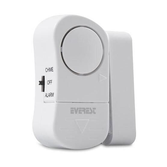EVEREST EG-9806 Manyetik Güvenlik Pencere Kapı Alarmı Beyaz