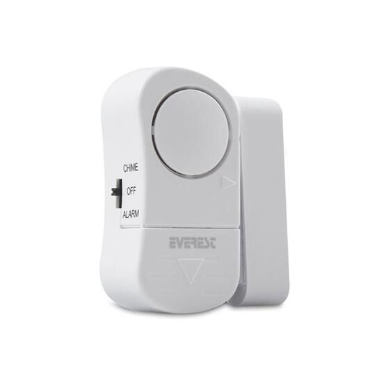 EVEREST EG-9806 Manyetik Güvenlik Pencere Kapı Alarmı Beyaz