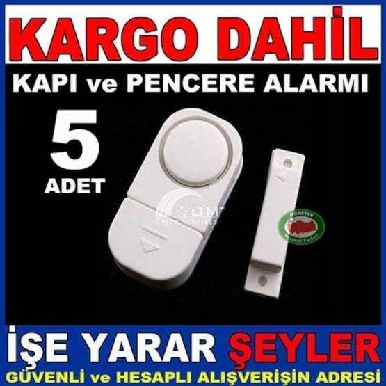 EVEREST EG-9806 Manyetik Güvenlik Pencere Kapı Alarmı Beyaz