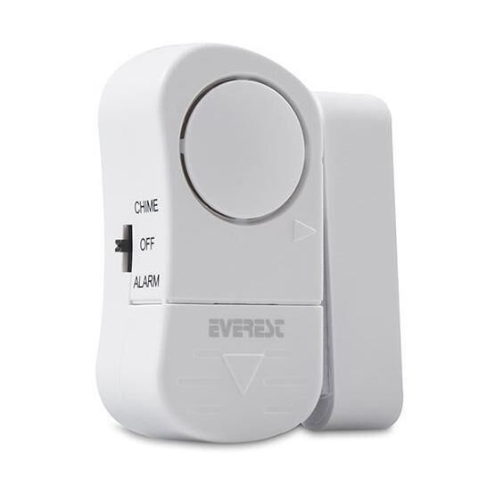 EVEREST EG-9806 Manyetik Güvenlik Pencere Kapı Alarmı Beyaz