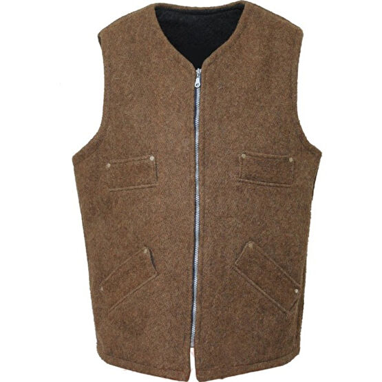 Evimdeyokyok Keçe Yelek %100 Yün Yelek (Outdoor) Fiyatı