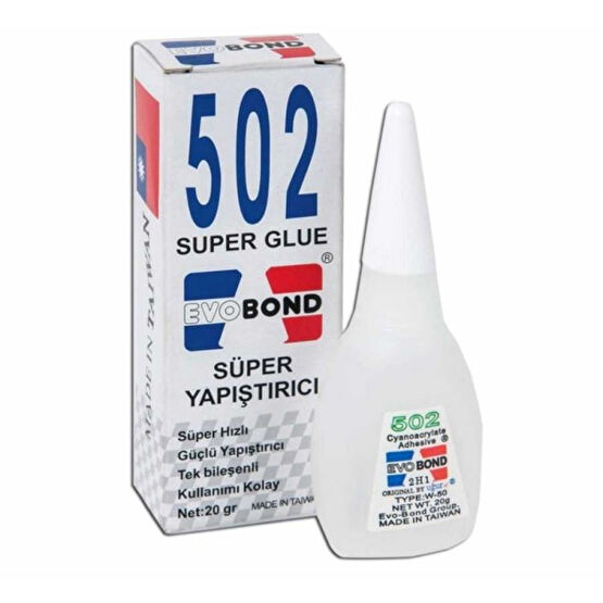 Evo Bond 502 Super Glue Süper Yapıştırıcı Orjinal Oto Boyaları Fiyatı