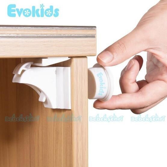 Evokids 4 Adet Manyetik Güvenlik Kilidi