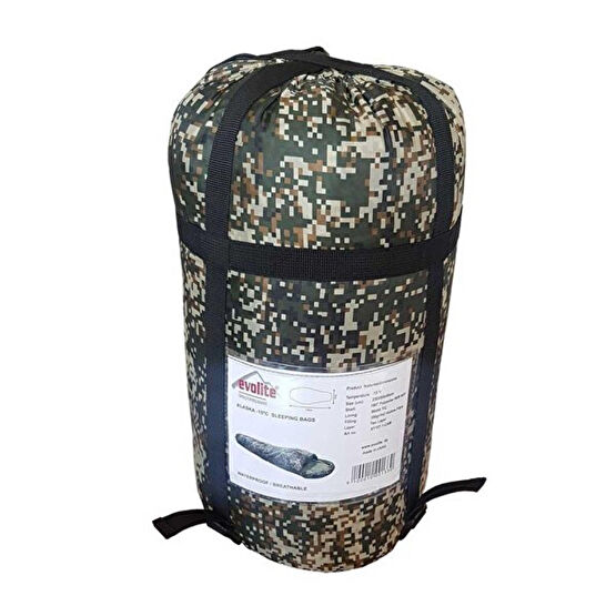 Evolite Alaska Camo Pro -15 Derece Uyku Tulumu Uyku Tulumu Fiyatı