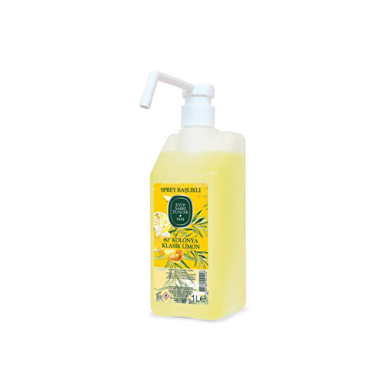Eyüp Sabri Tuncer Klasik Limon Kolonyası 1 lt - Sprey Başlıklı Kolonya & Gülsuyu Fiyatı