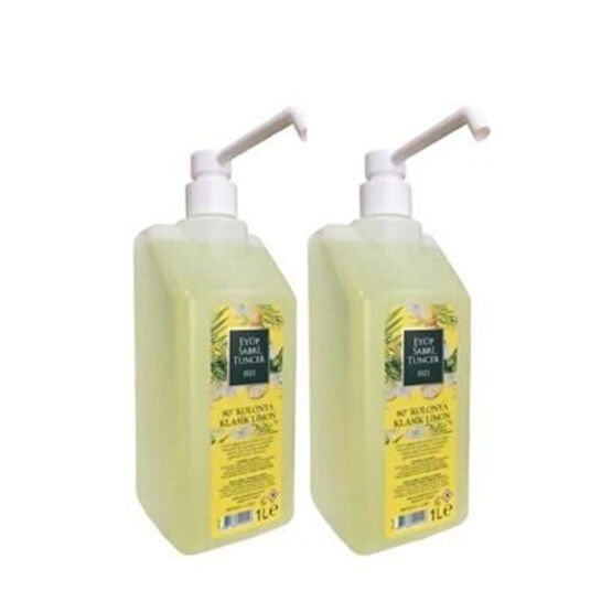 Eyüp Sabri Tuncer Kolonya Pvc 1 Lt Pompalı Limon 2 Adet Kolonya & Gülsuyu Fiyatı