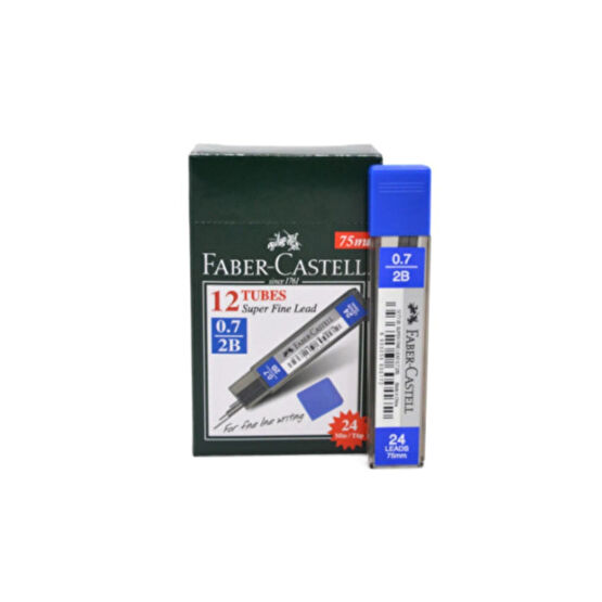 Faber Castell 0.7 2b Uç 12li Paket Kurşun Kalem Ucu (Min) Fiyatı