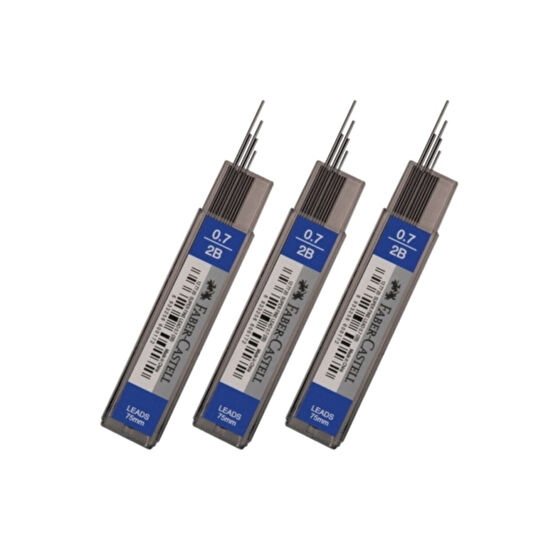 Faber Castell 0.7 Uç 24lü 75 Mm - 3 Adet Kurşun Kalem Ucu (Min) Fiyatı