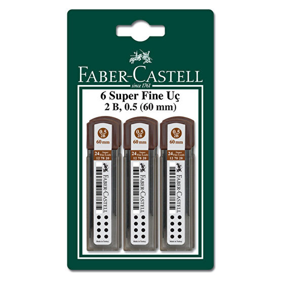 Faber Castell 6'Li Grip Min 0,7 Kalem Ucu Mekanik Kurşun (Versatil) Kalem Fiyatı