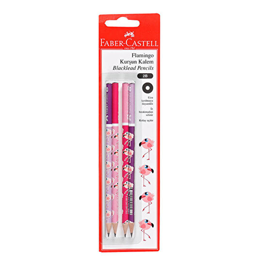 Faber Castell Bls Flamingo Kurşun Kalem 4lu Kurşun (Ahşap) Kalem Fiyatı