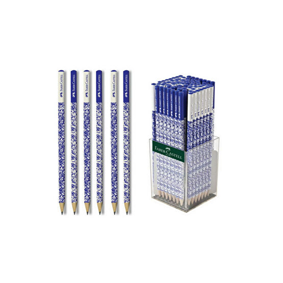 Faber Castell Faber Floral Yuvarlak Kurşun Kalem 12 Li Paket (5244119240) Kurşun (Ahşap) Kalem Fiyatı