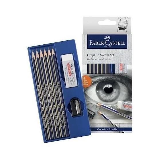 Faber-Castell Goldfaber Dereceli Kalem Çizim Seti Kalem Seti Fiyatı