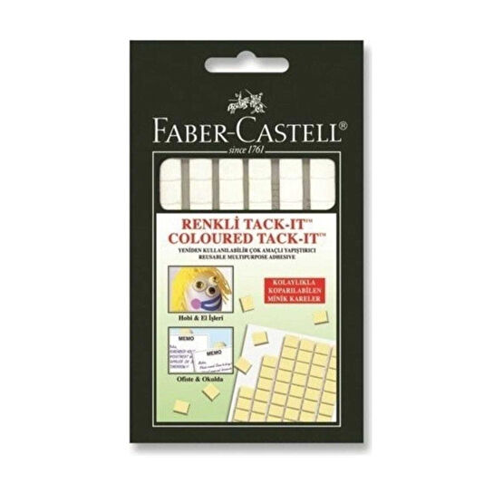 Faber Castell Hamur Yapıştırıcı Patafix 90 Adet Sakızı Tack It Yapıştırıcı - Tutkal Fiyatı