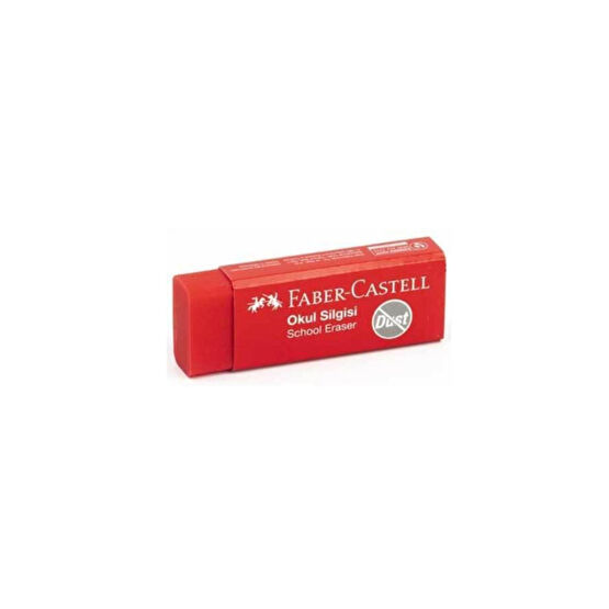 Faber Castell Okul Silgisi Dust Kırmızı 187223 Silgi Fiyatı
