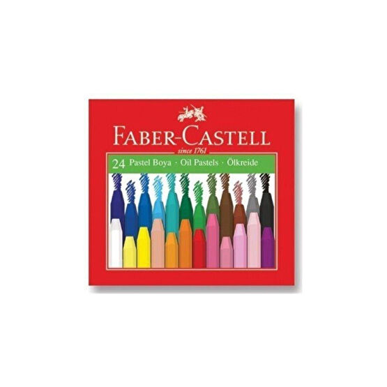 Faber Castell Pastel Boya Karton Kutu 24 Renk Faber Castel
