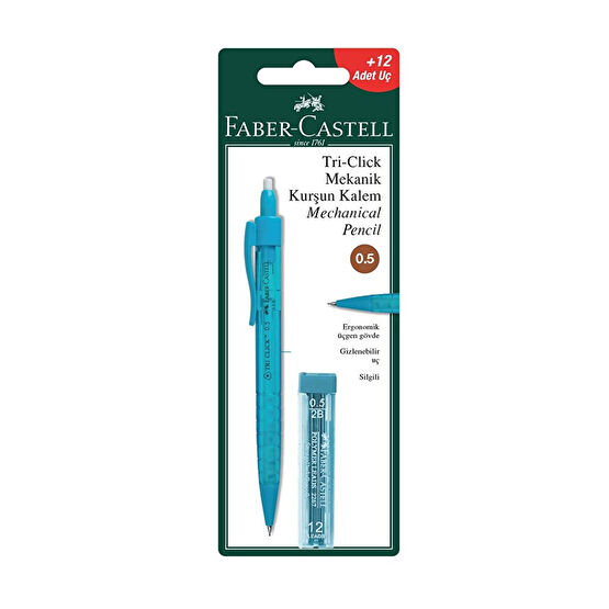 Faber Castell Triclick Versatil Kalem+Min Seti 0,7mm Mekanik Kurşun (Versatil) Kalem Fiyatı