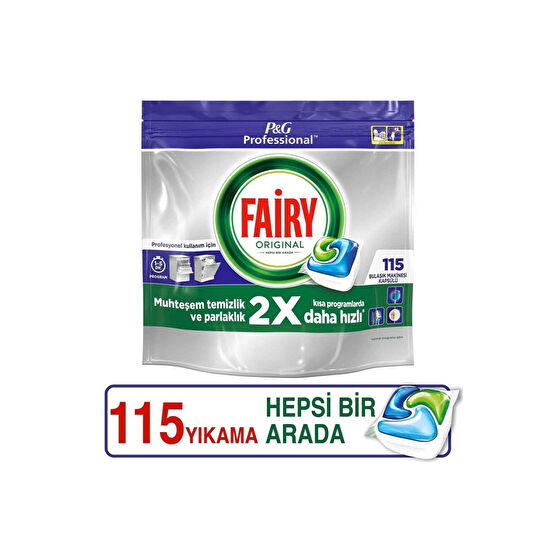 Fairy Hepsi Bir Arada Bulaşık Makinesi Tableti 115li Bulaşık Yıkama Fiyatı