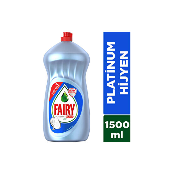 Fairy Platinum Hijyen Sıvı Bulaşık Deterjanı 1500 ml Limon Bulaşık Yıkama Fiyatı