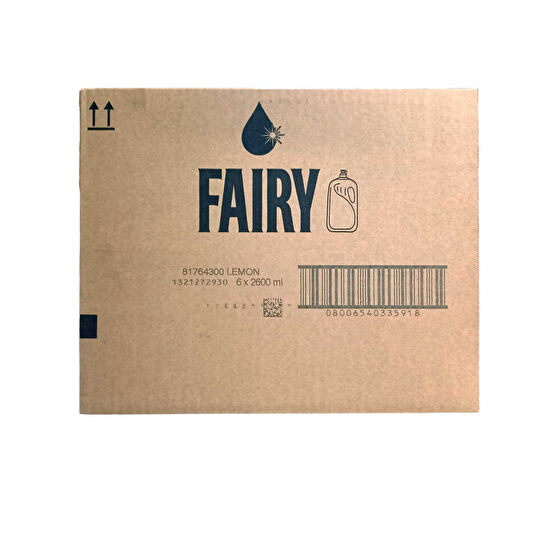 Fairy Sıvı Bulaşık Deterjanı 2600 ml Limon