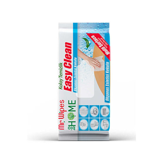 Farmasi Mr. Wipes Çok Amaçlı Yüzey Temizleme Mendili - Okyanus Ferahlığı 40 Yaprak