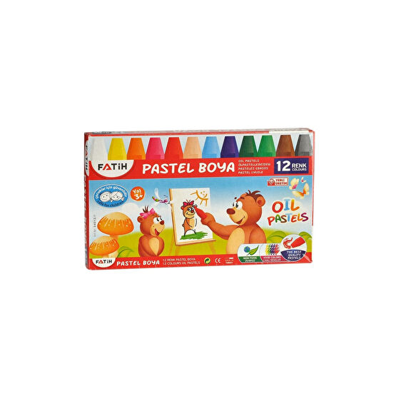 Fatih 12 Renk Pastel Boya 34012 Pastel Boya Fiyatı