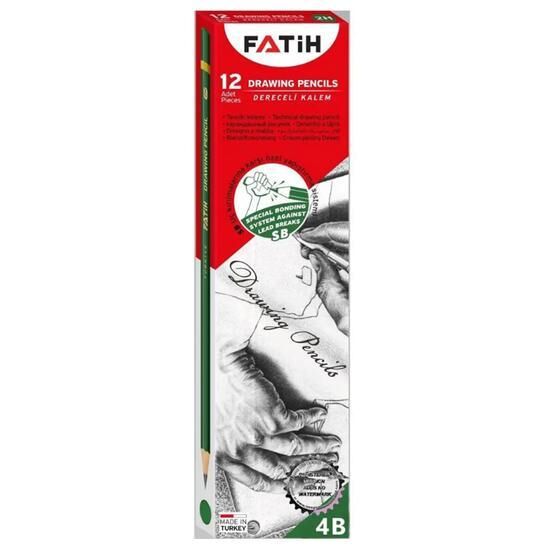 Fatih FA15010KL4B 12'li 4B Dereceli Kurşun Kalem Kurşun Kalem Ucu (Min) Fiyatı