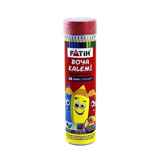 Fatih Kuru Boya Metal Tüp Tam Boy 24 Lü Kuru Boya Kalemi Fiyatı