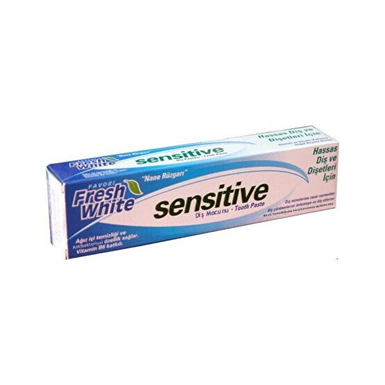 Favori Fresh White Sensitive Diş Macunu 90gr. Diş Macunları Fiyatı