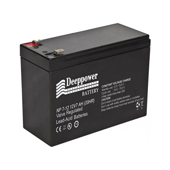 Fcm Deeppower 12V 7Ah Kuru Tip Akü Kesintisiz Güç Kaynakları (UPS) Fiyatı