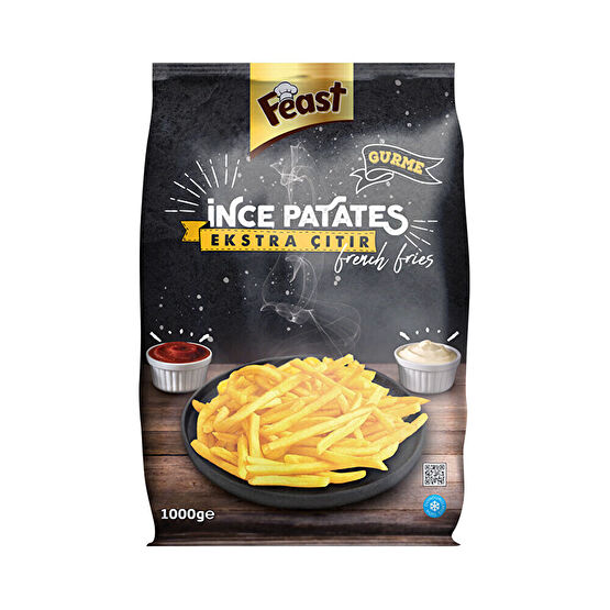 Feast Parmak İnce Çubuk Patates 1kg Dondurulmuş Gıda Fiyatı