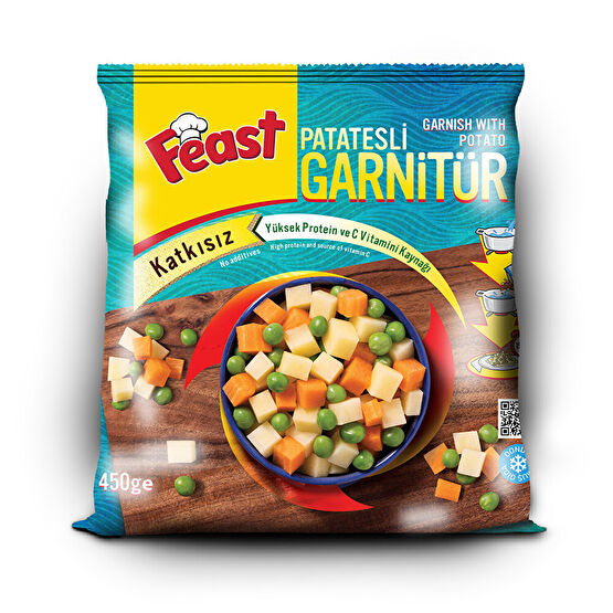 Feast Patatesli Garnitür 450 G Dondurulmuş Gıda Fiyatı